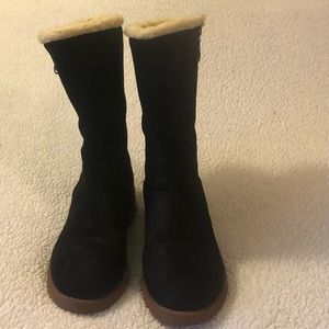 Black Fur lined Boots